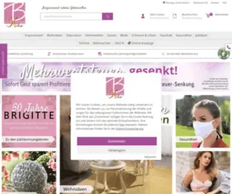 Brigitte-Hachenburg.de(Online-Shop f) Screenshot