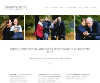 Brigittebottphotography.co.uk(Family, commercial and event photographer) Screenshot