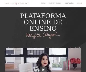Brigittecalegari.com.br(Brigitte Calegari Plataforma de Ensino) Screenshot