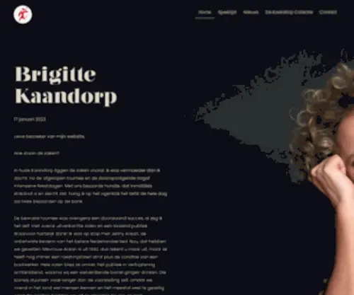 Brigittekaandorp.nl(Brigitte Kaandorp) Screenshot