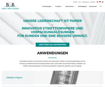 Brigl-Bergmeister.com(Papierhersteller mit Leidenschaft) Screenshot