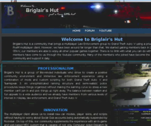 Briglair.com(Briglair's Hut) Screenshot