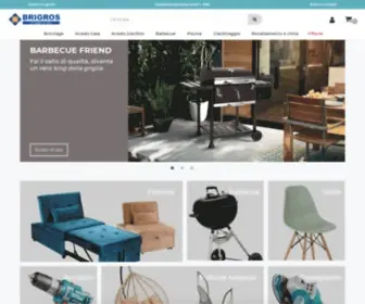 Brigros.com(Shop online del fai da te) Screenshot