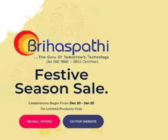 Brihaspathi.com(Security Systems Providers) Screenshot