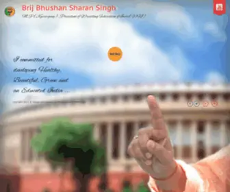 BrijBhushansingh.in(Brij Bhushan Sharan Singh) Screenshot