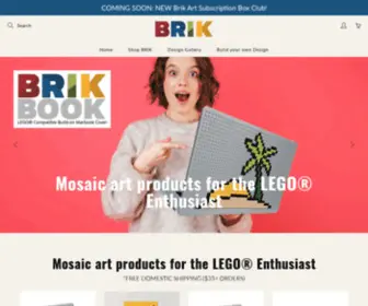 Brik.co(Building Brick Products that Inspire Play) Screenshot