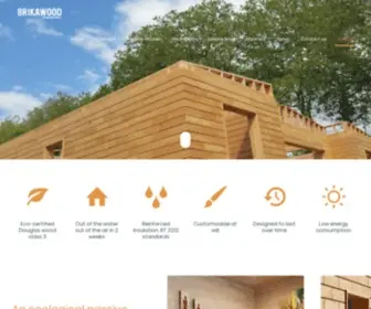 Brikawood-Ecologie.fr(Brikawood) Screenshot