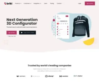 Brikl.com(MicroStore and eCommerce Software) Screenshot