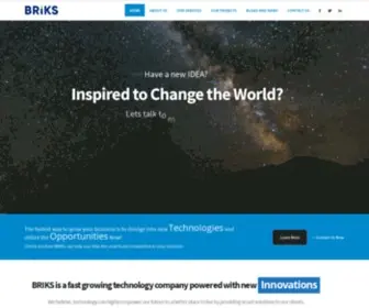 Briks.com.au(BRIKS Technologies) Screenshot