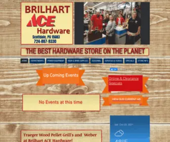 Brilharthardware.com(HOME) Screenshot