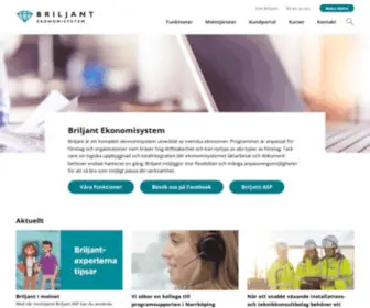 Briljant.se(Briljant Ekonomisystem) Screenshot