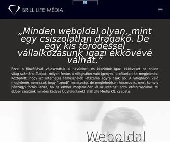 Brill-Life.hu(Webáruház) Screenshot