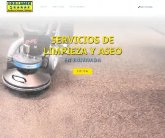Brillamex5Estrellas.com(Servicios de limpieza en Ensenada) Screenshot