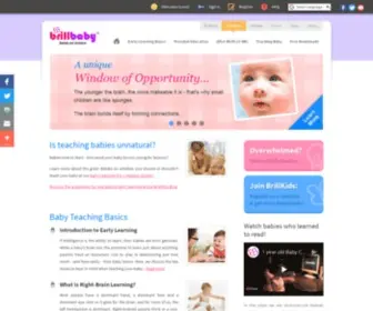Brillbaby.com(Early Education) Screenshot