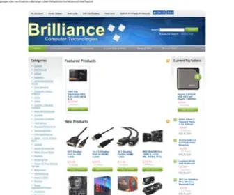 Brillcom.com(Our store) Screenshot