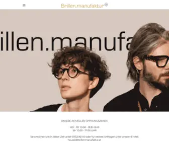 Brillenmanufaktur.at(Brillen.manufaktur®) Screenshot