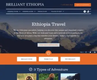 Brilliant-Ethiopia.com(Ethiopia Travel) Screenshot