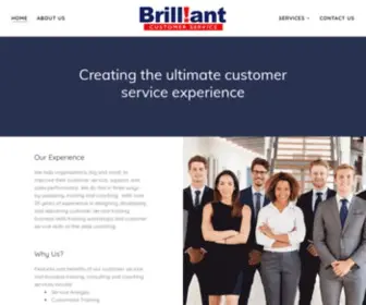 Brilliantcustomerservice.com(Brilliant Customer Service Training) Screenshot