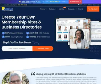 Brilliantdirectories.com(Best Directory Software) Screenshot