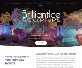 Brillianticesculpture.com(Ice Sculpture Artist) Screenshot