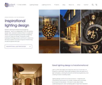 Brilliantlighting.co.uk(Award-winning lighting designers) Screenshot