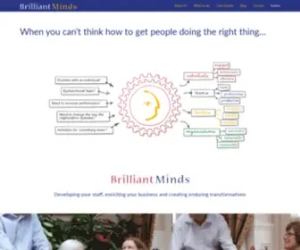 Brilliantminds.co.uk(Brilliant Minds) Screenshot