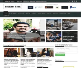 Brilliantread.com(BrilliantRead Media) Screenshot