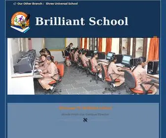 Brilliantschoolrajkot.com(Knowledge is Power) Screenshot