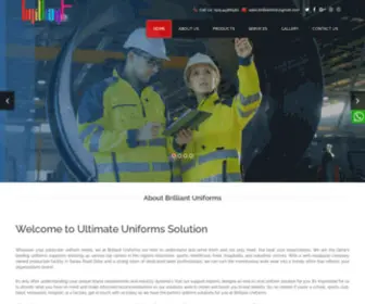 Brillianttmt.com(BRILLIANT UNIFORMS) Screenshot