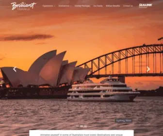 Brillianttravels.com.au(Brilliant Travels) Screenshot