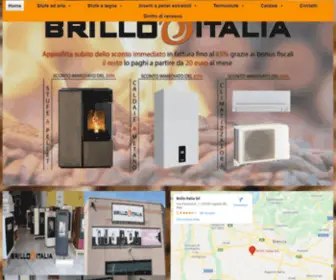 Brilloitalia.it(Stufe a pellet) Screenshot