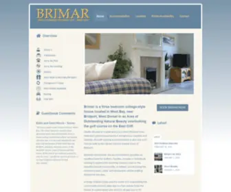 Brimarholiday.co.uk(Brimar Self Catering West Bay) Screenshot