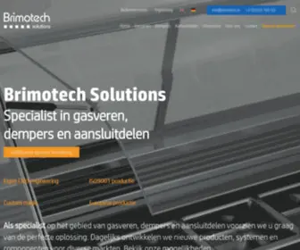 Brimotech.nl(Engineering bureau Brimotech Solutions) Screenshot