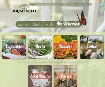 Brimseed.com(Brim Seed Company) Screenshot