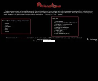 Brimstone.com(Brimstone Dot Com) Screenshot