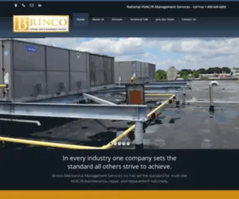 Brinco.com(Brinco Mechanical Services) Screenshot