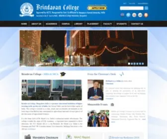 Brindavancollegembamca.com(Brindavan College) Screenshot