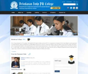 Brindavancollegepuc.com(Brindavan College) Screenshot