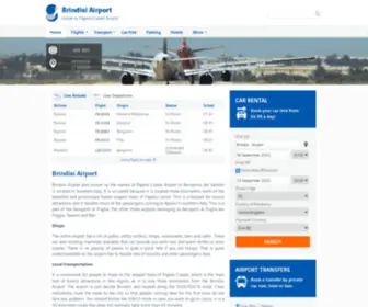 Brindisiairport.net(Papola Casale Airport Guide (BDS)) Screenshot