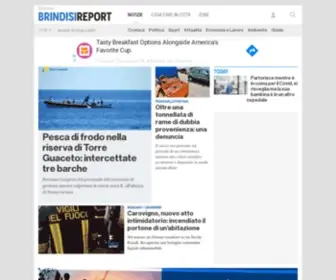 Brindisireport.it(BrindisiReport il giornale on line di Brindisi) Screenshot
