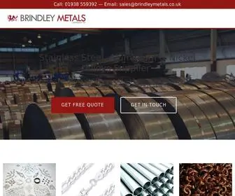 Brindleymetals.co.uk(Aluminium) Screenshot