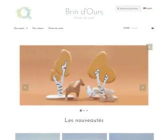 Brindours.com(Les nouveautés) Screenshot