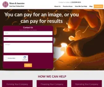 Brinenlaw.com(Brinen & Associates) Screenshot