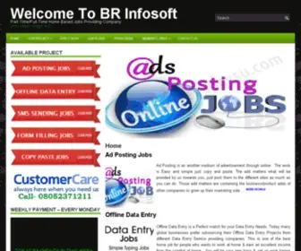 Brinfosoft.com(Online Home based Jobs without investment) Screenshot