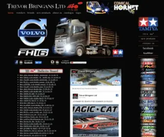 Bringans.com(Official Tamiya NZ Hobby RC Kitsets Diecast Modelling Materials Specialist) Screenshot