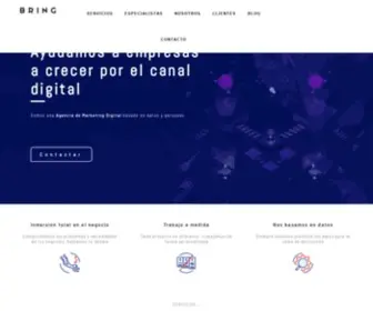 Bringconnections.es(Agencia de Growth especializada en SEO y CRO) Screenshot