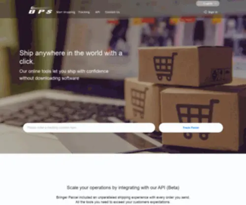 Bringerparcel.com(Nginx) Screenshot