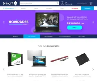Bringit.com.br(Maior site de peças para notebook do Brasil) Screenshot