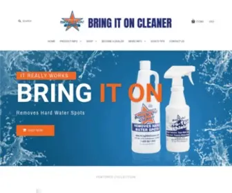 Bringitoncleaner.com(Best Hard Water Spot Remover) Screenshot