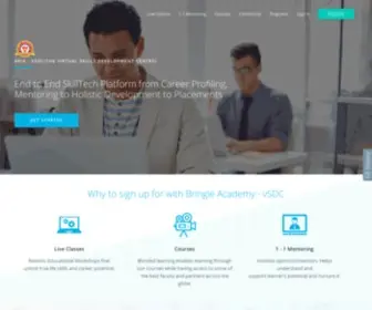 Bringleacademy.com(Blended Learning Platform) Screenshot